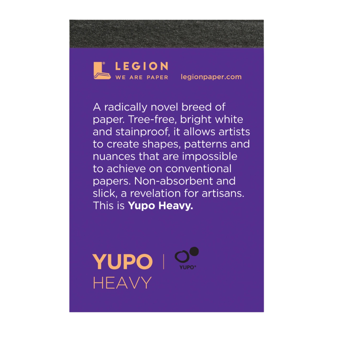 Yupo Heavy Mini Pad - Watercolor, Alcohol Inks & Acrylic (2.5"x3.75")