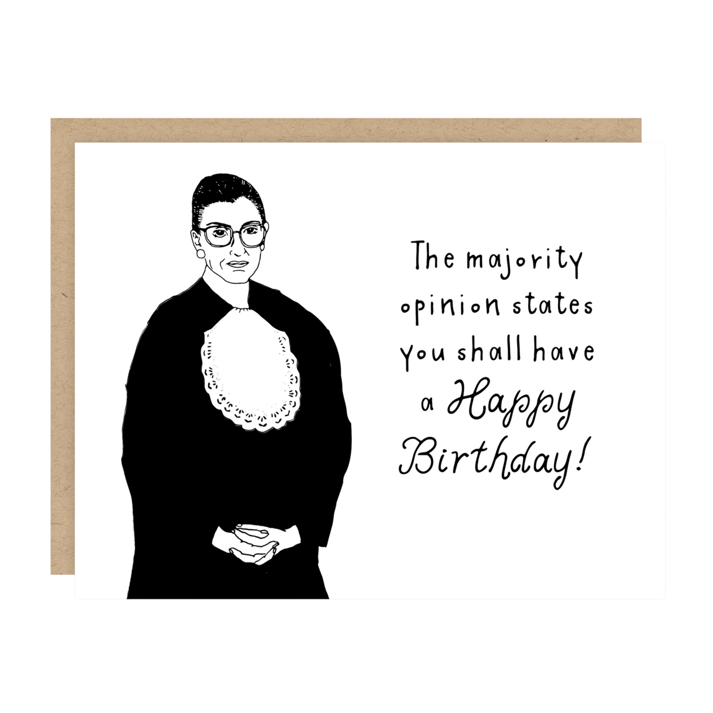 Ruth Bader Ginsburg Birthday Card