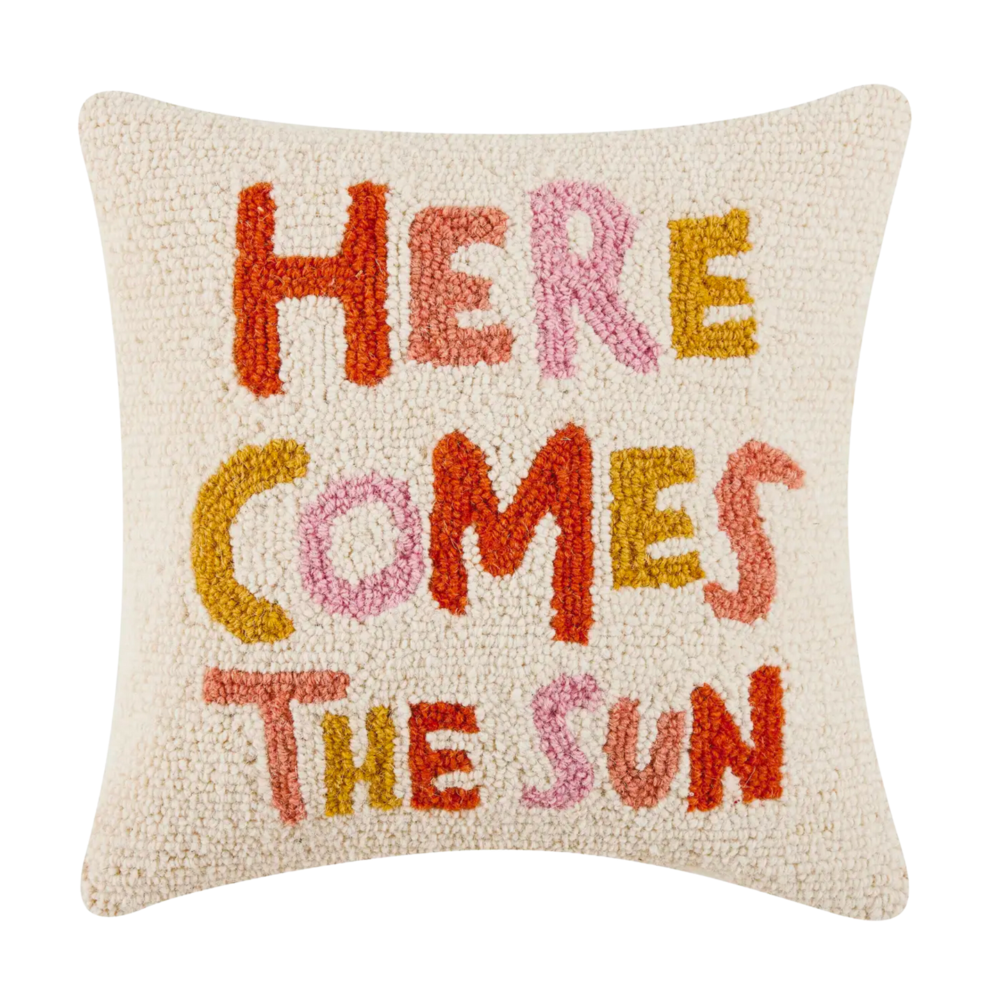 Here Comes The Sun Hook Pillow