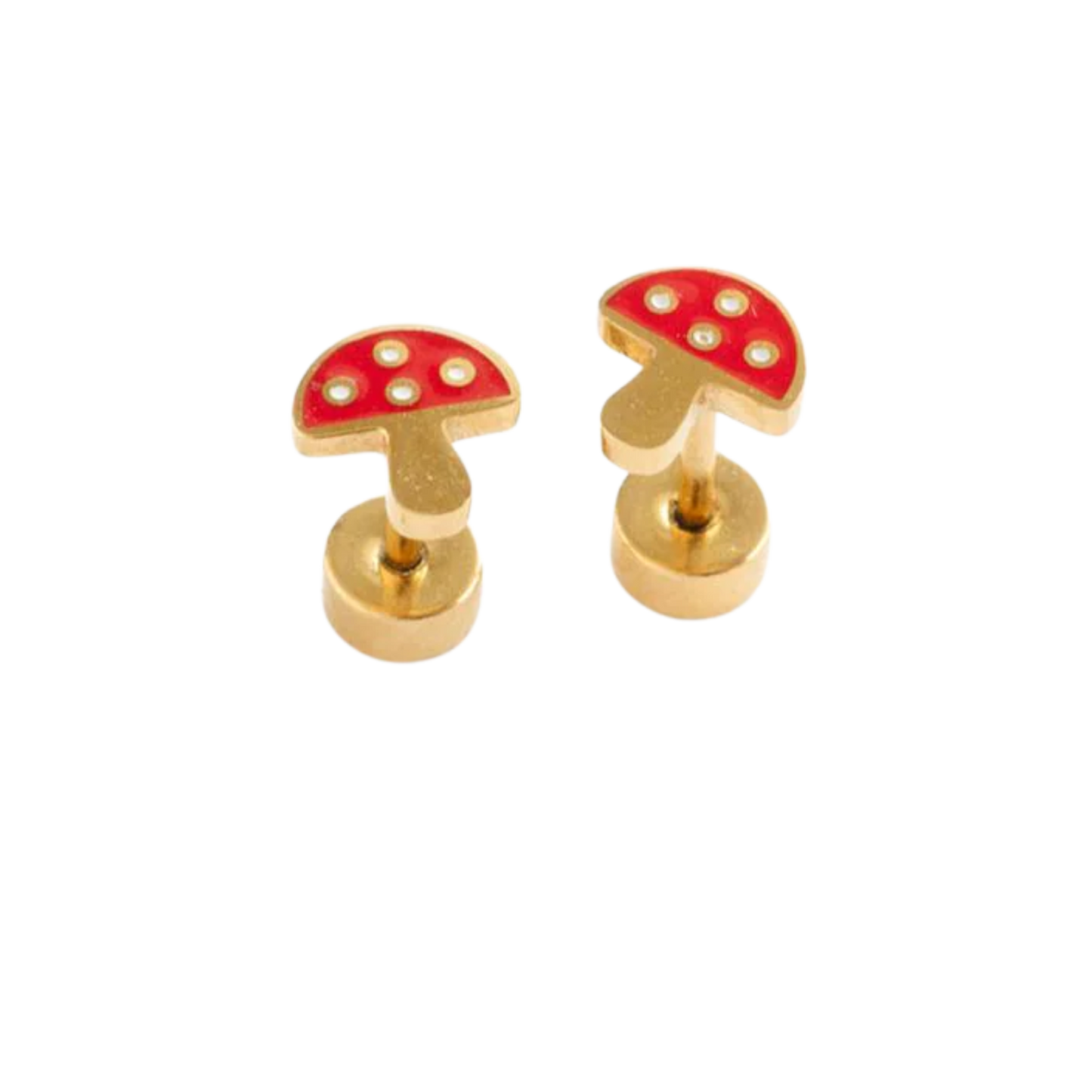 Mushroom Stud Earring