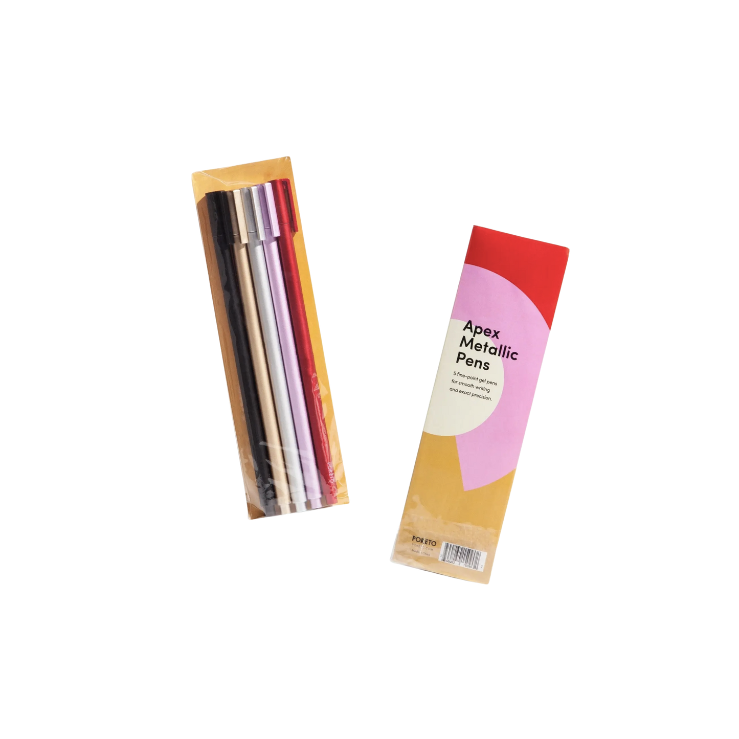 Apex Pens Pack in Metallic