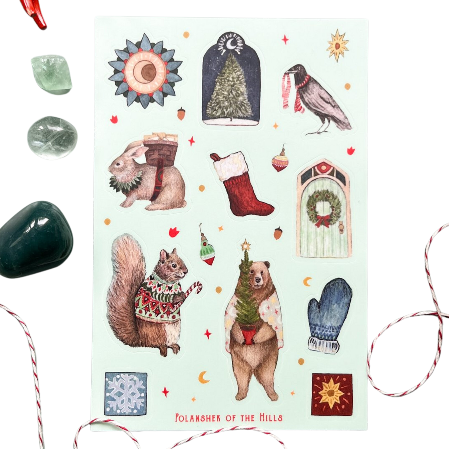Holiday Sticker Sheet