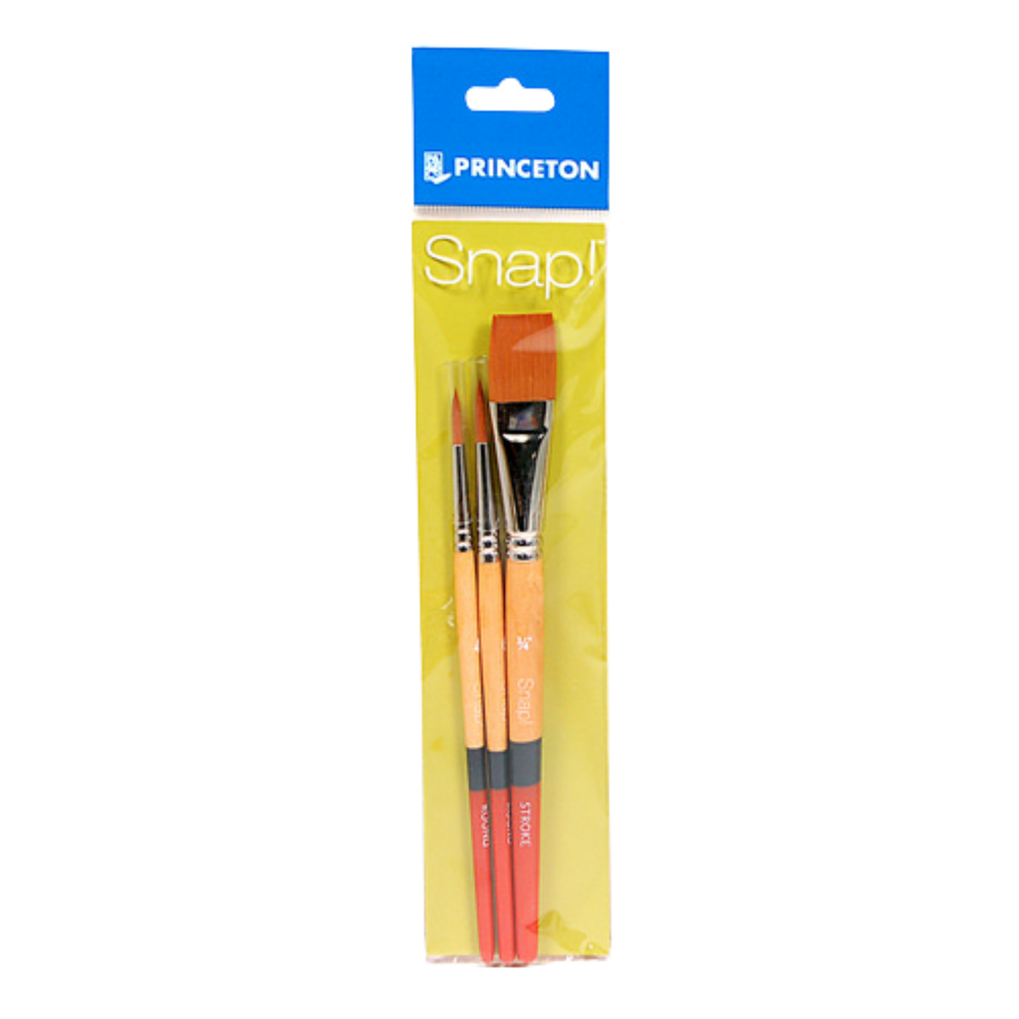 Snap Gold Taklon 3pc Set - Round 6, Round 4, Stroke 3/4