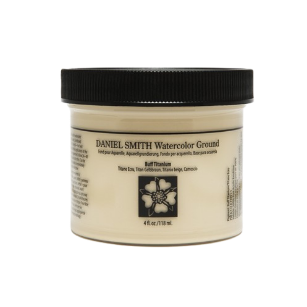 Daniel Smith Watercolor Ground – Buff Titanium White (4 oz Jar)