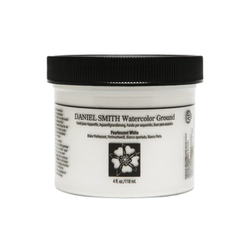 Daniel Smith Watercolor Ground – Pearlescent White (4 oz Jar)