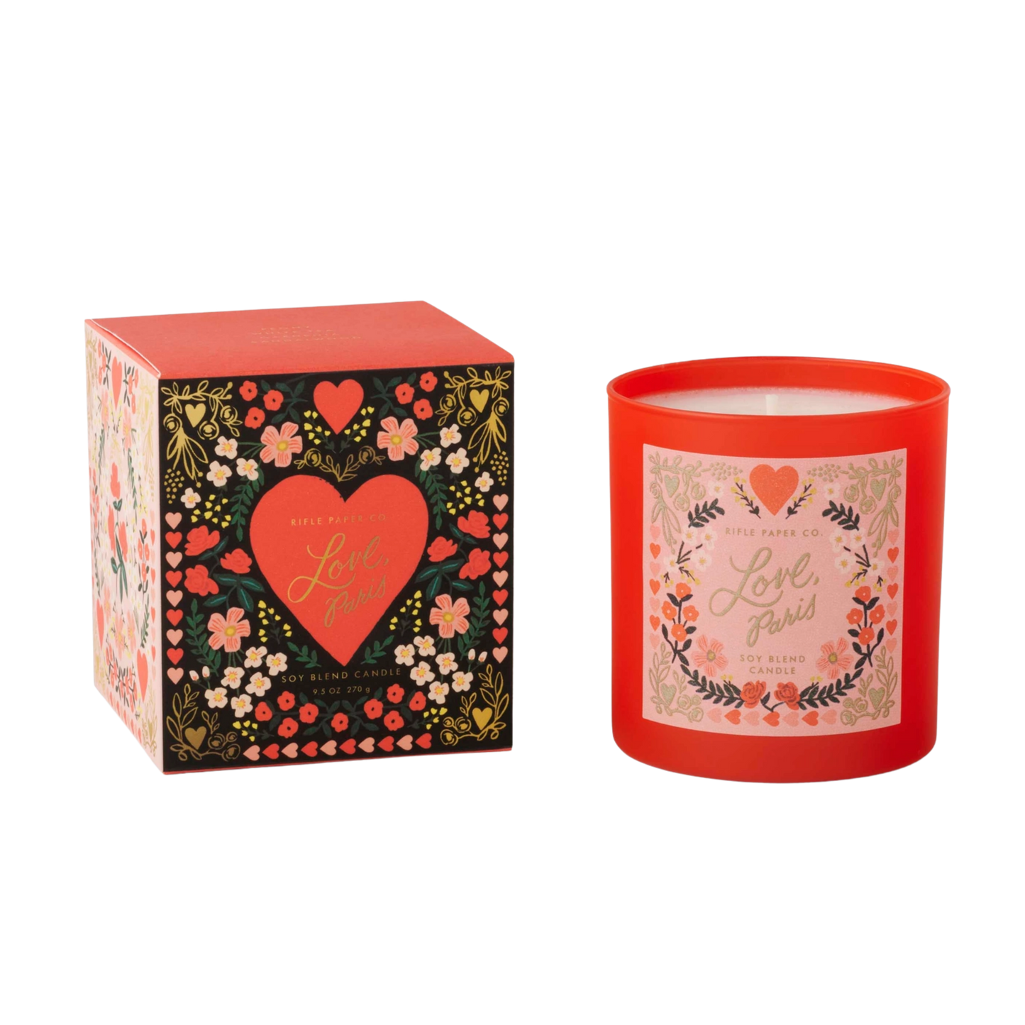 Love, Paris Valentine's Day Candle