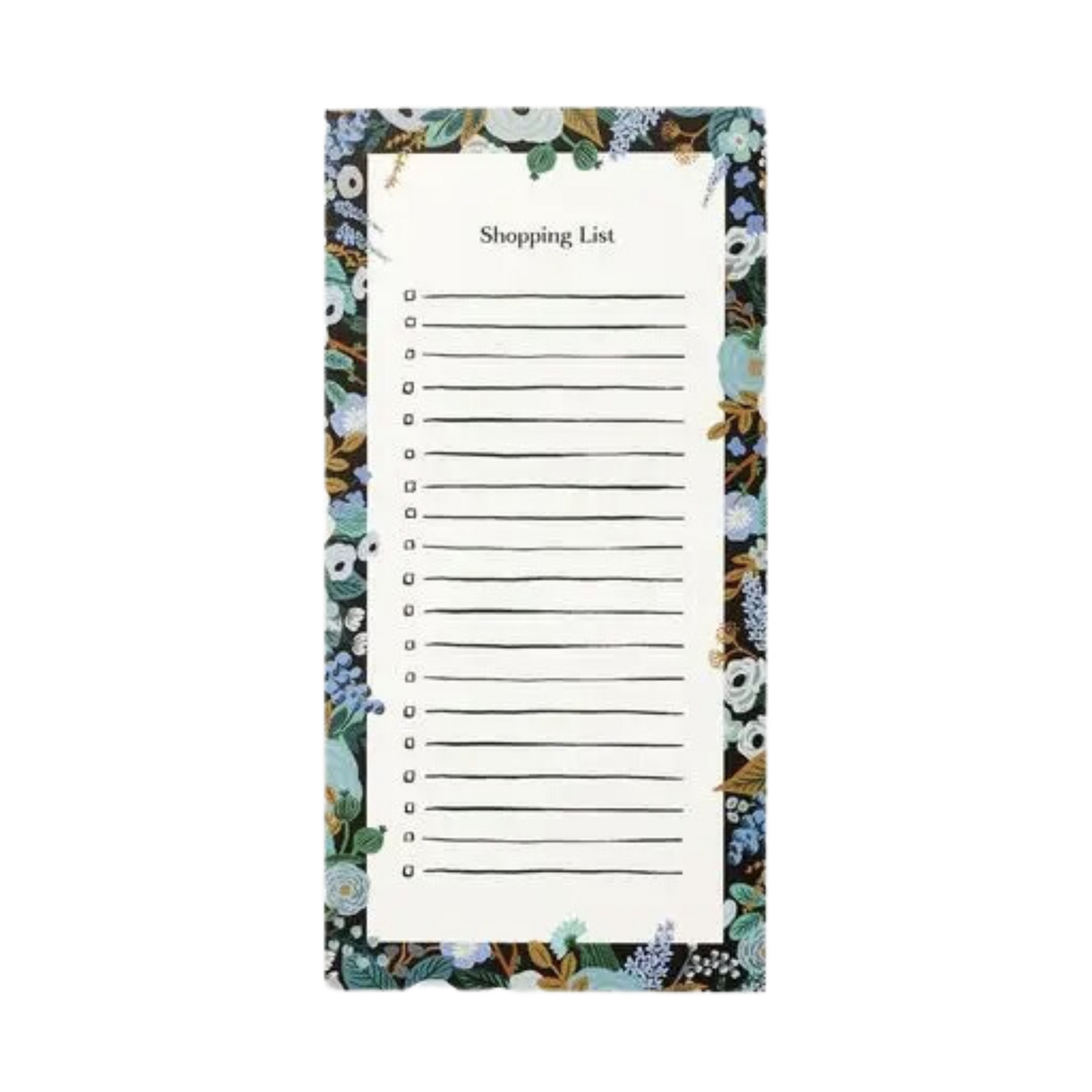 Garden Party Blue Market Pad