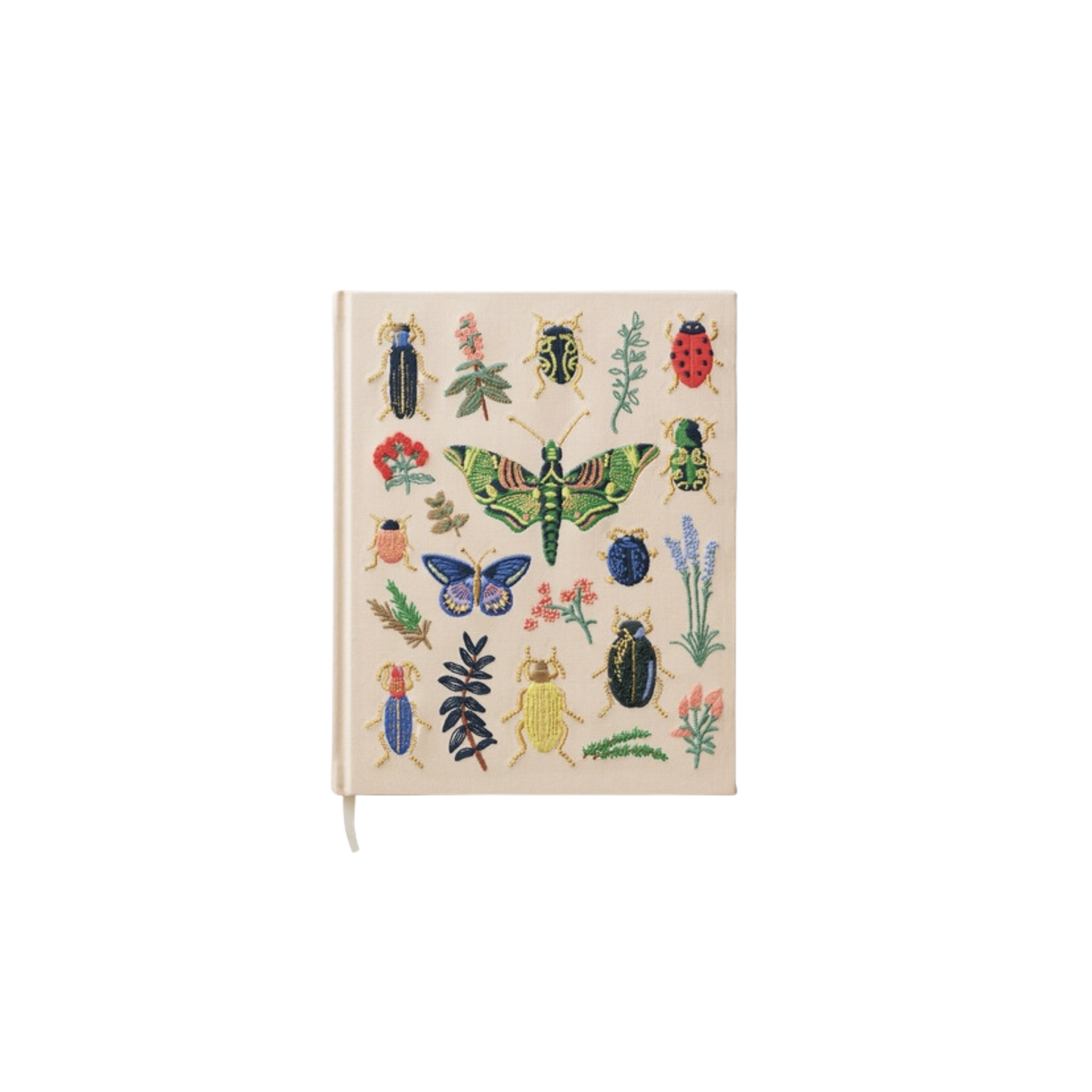 Curio Embroidered Fabric Sketchbook