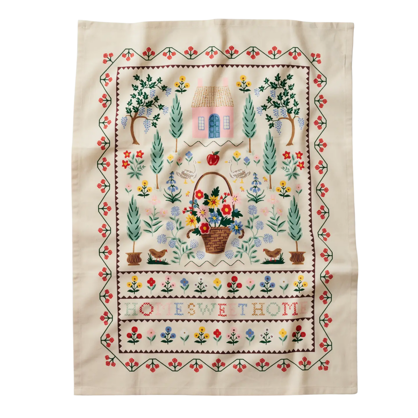 Home Sweet Home Tea Towel