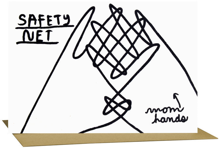 Mom Safety Net Greeting Card