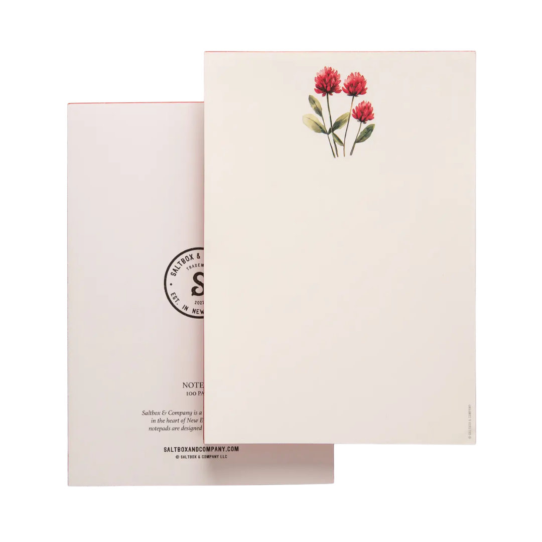 Vermont Red Clover - Notepad