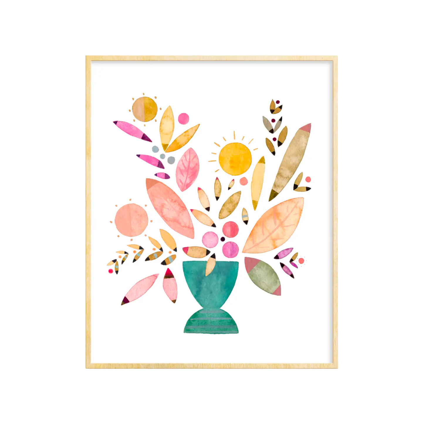 Floral Cosmos #2 Art Print 8x10
