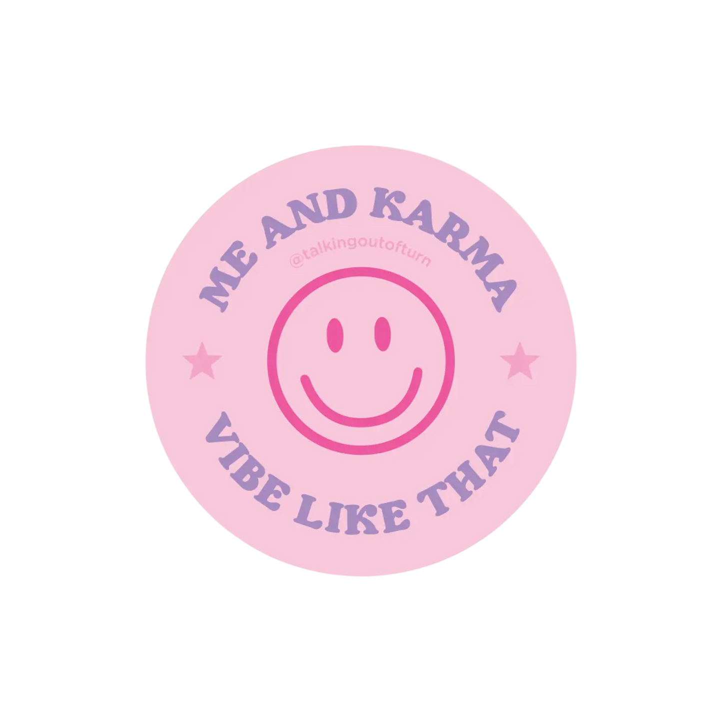 Swiftie Sticker - Me and Karma