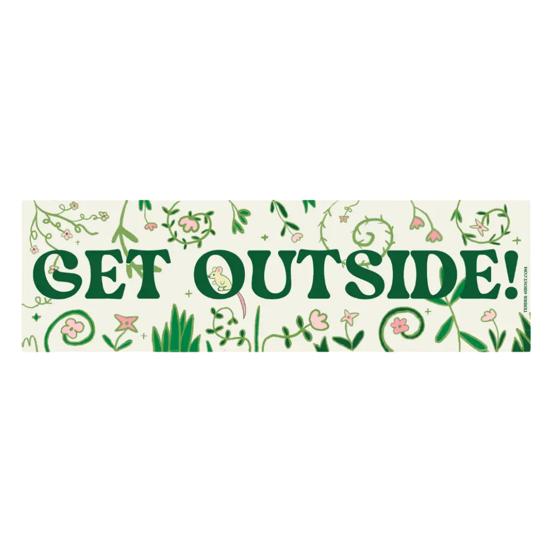 Get Outside Bumper Magnet