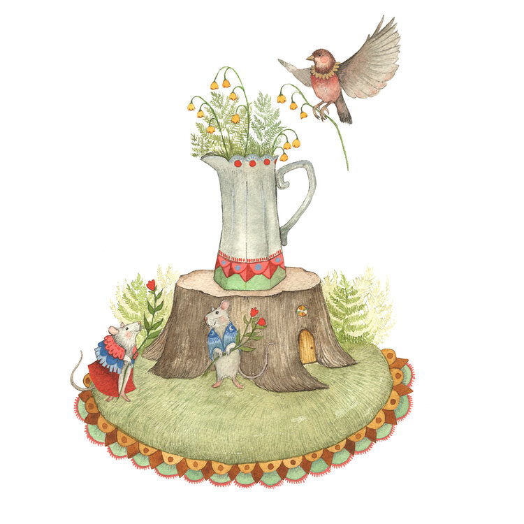 Woodland Garden: The Florists - Art Print