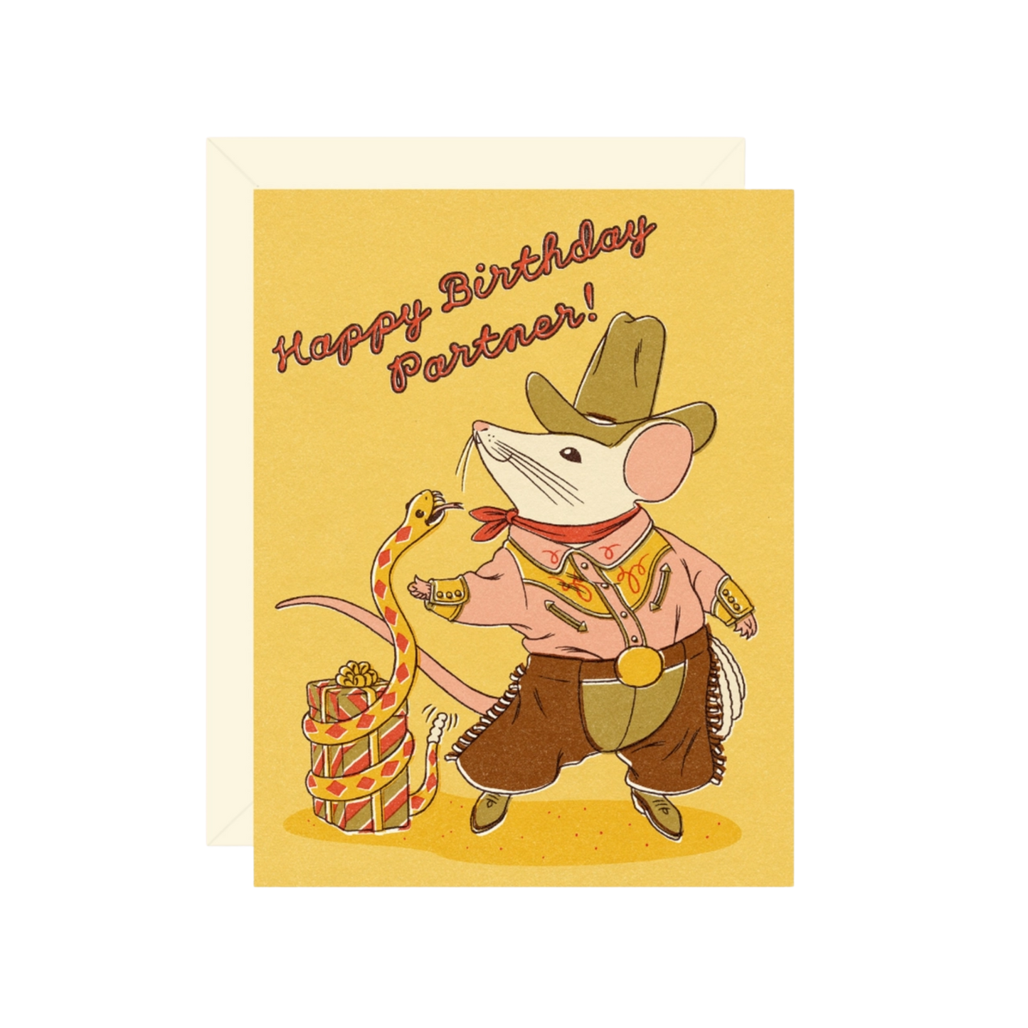 Happy Birthday Partner Card