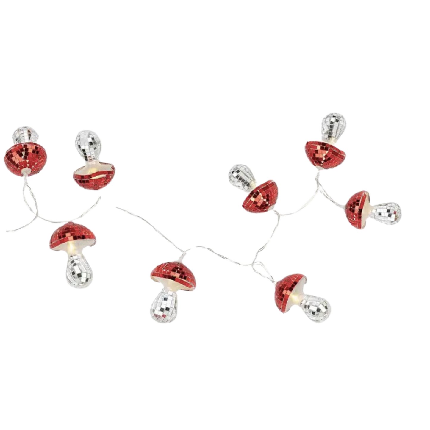 Forest Mushroom Led Disco String Lights