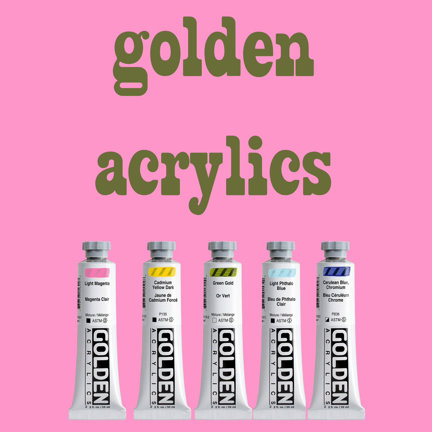 Golden Acrylics
