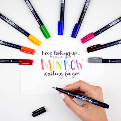 Fudenosuke Calligraphy Brush Pen - Neon Yellow