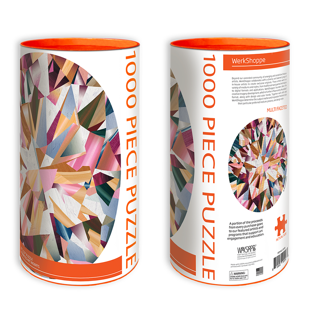 Multifaceted Round Puzzle – Daydream Art Supply
