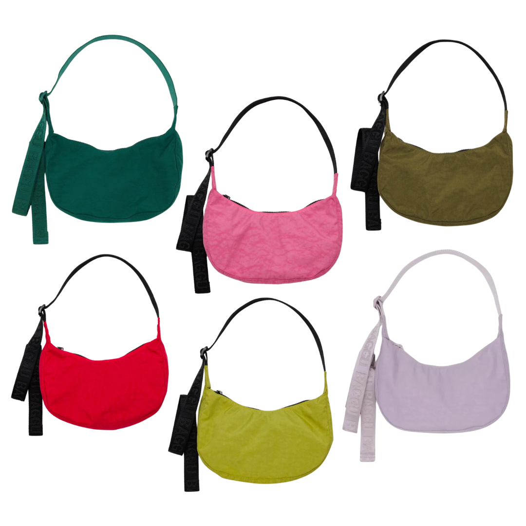 Small Nylon Crescent Bag