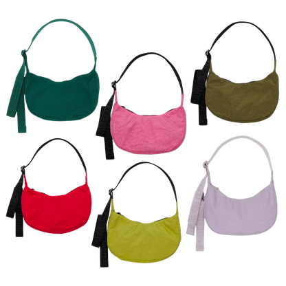 Small Nylon Crescent Bag