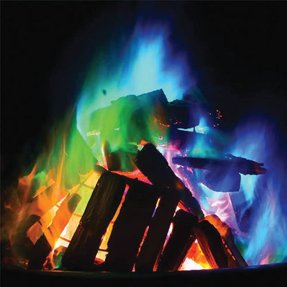 Mystery Fire, Outdoors, Camping, Colors