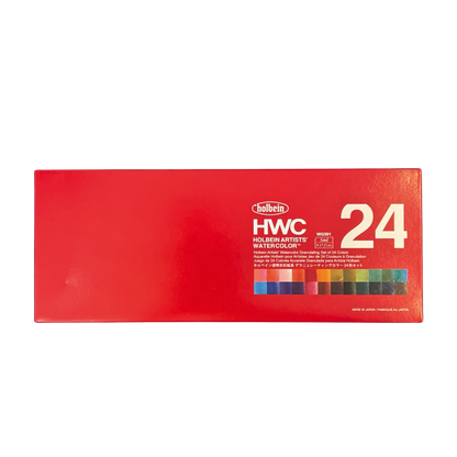 Holbein Artists' Watercolors - Granulating Set of 24 (5 ml)