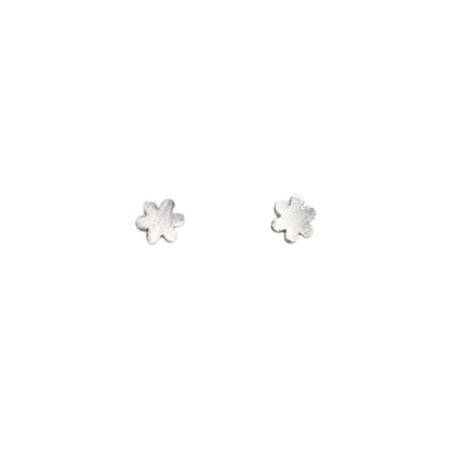 Petite Flower Studs Silver