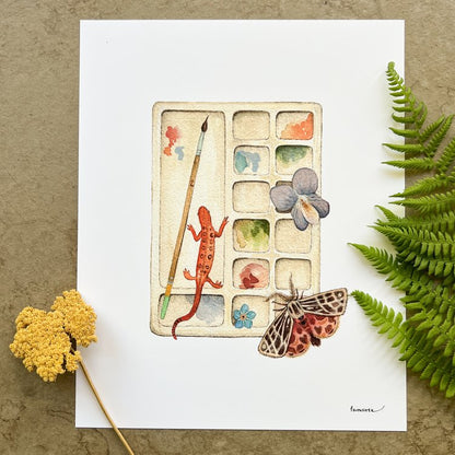 Valerie's Palette - Art Print