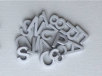 White Letterlove Magnetic Letters