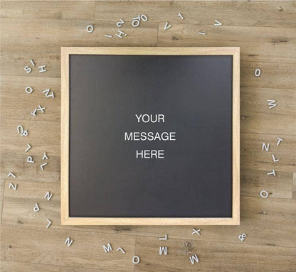 White Letterlove Magnetic Letters