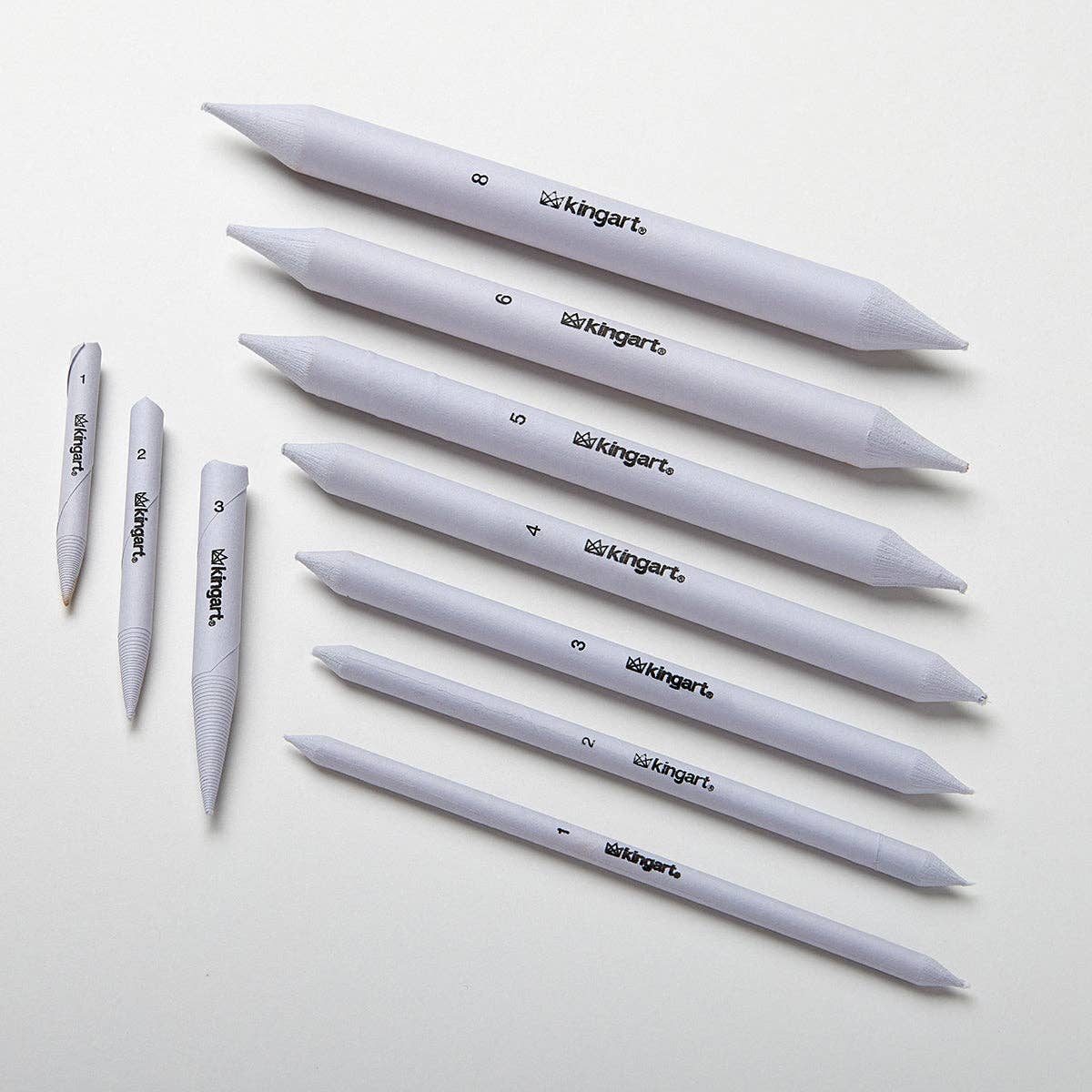 KINGART Blending Stumps & Tortillons