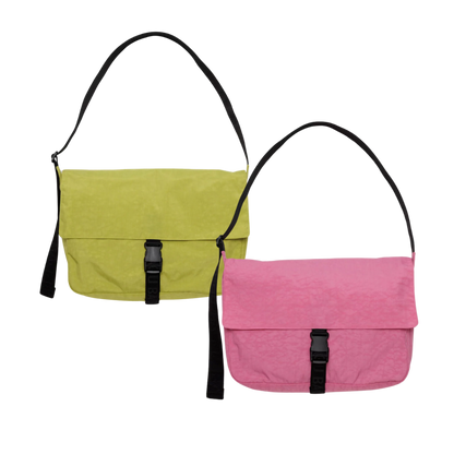 Nylon Messenger Bag