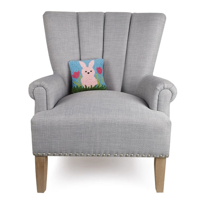 Pink Bunny Hook Pillow