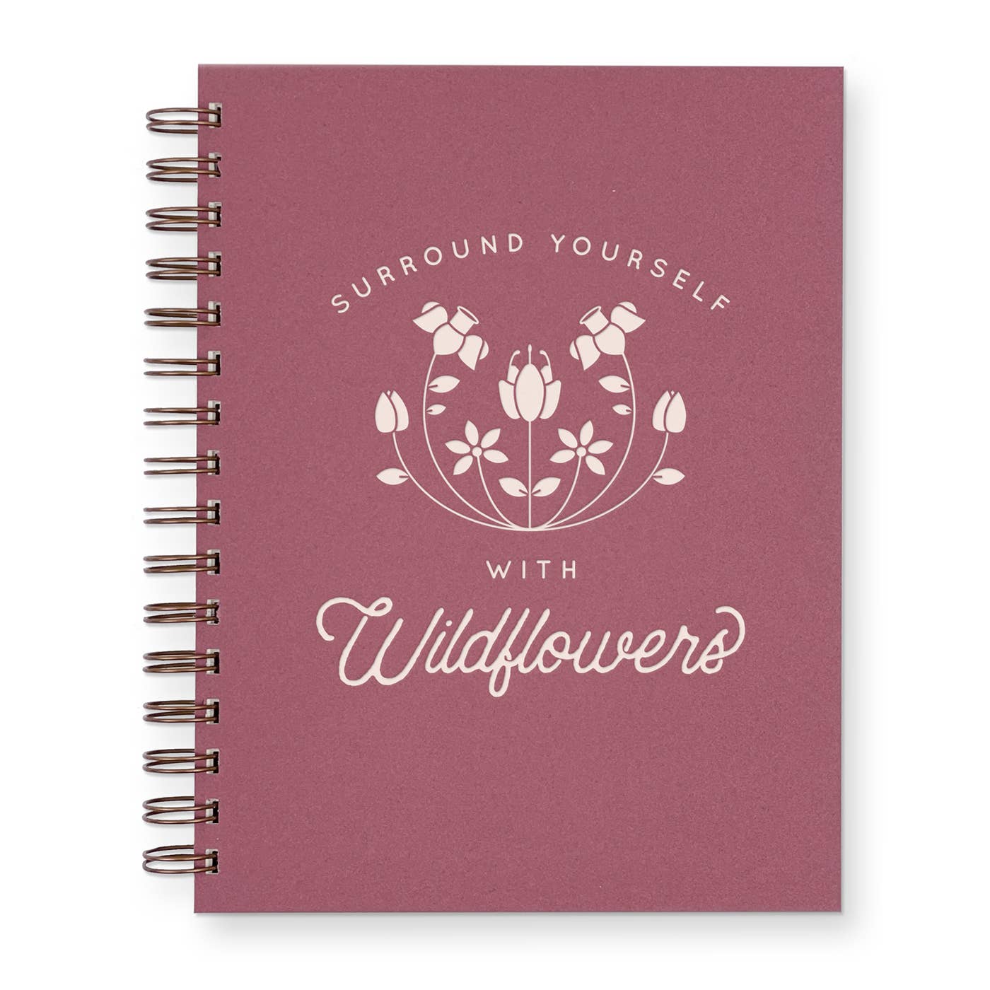 Wildflowers Journal : Lined Notebook