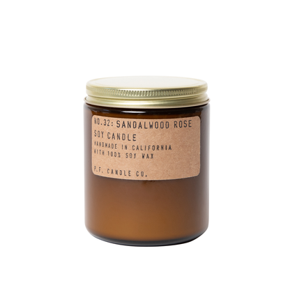 Sandlewood Rose Soy Candle
