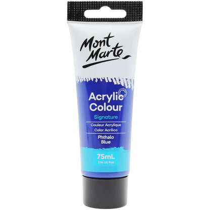 Acrylic Color Paint Signature 75ml (2.54oz): Cerulean Blue