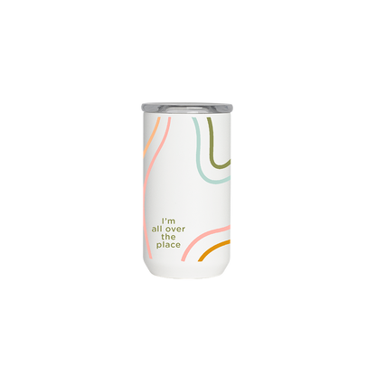 White Stainless Drinkware