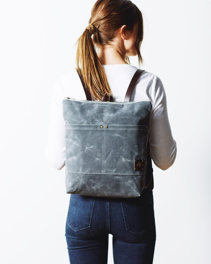 Waxed Canvas Backpack