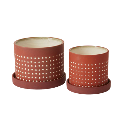 Salamanca Red Clay Pot with Drainage