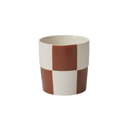 Checkerboard Pot