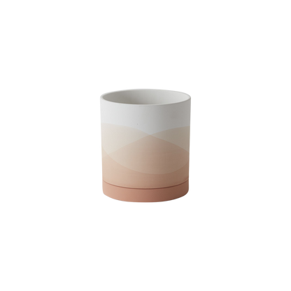 Terracotta Sunrise Pot