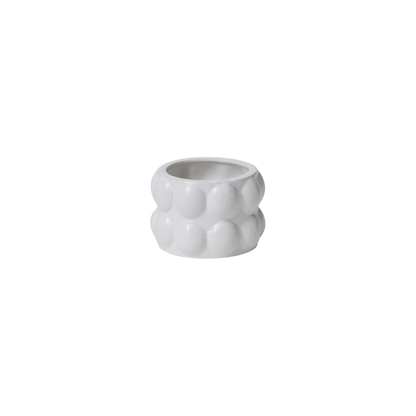 White Bubble Pot