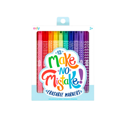 Make No Mistake Erasable Markers