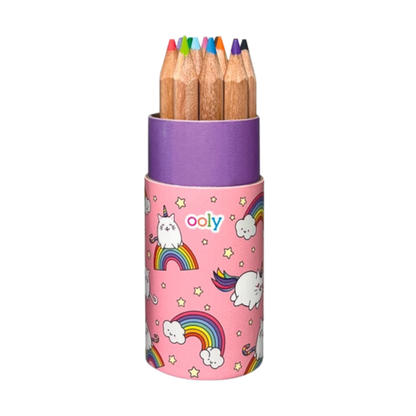 Draw 'n Doodle Mini Colored Pencils and Sharpener - Set of 12