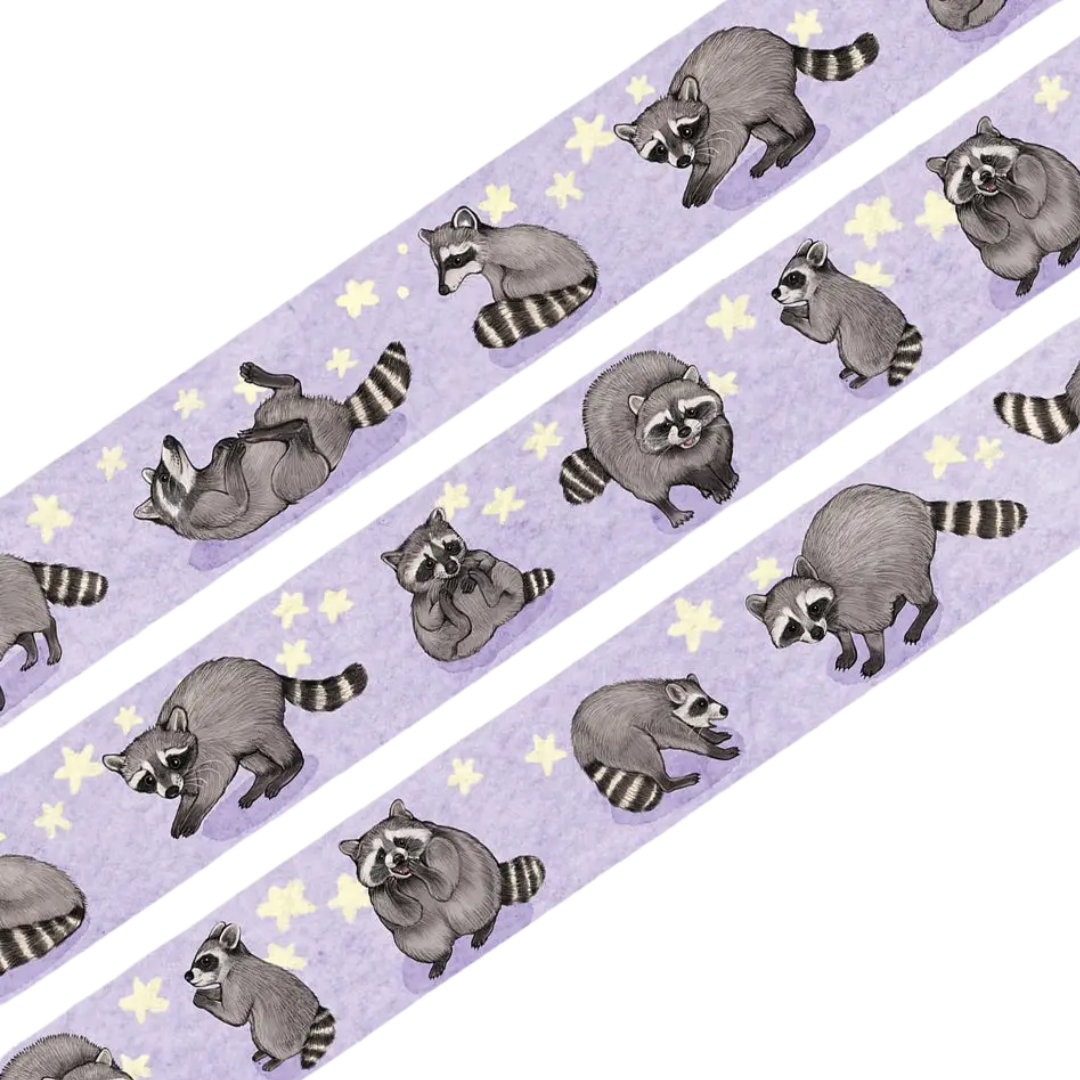 Rambunctious Raccoons Washi Tape