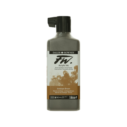 FW Liquid Acrylic Ink 6oz - Antelope Brown
