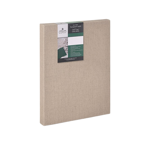 1-1/2" Profile Clear Coat Linen Canvas
