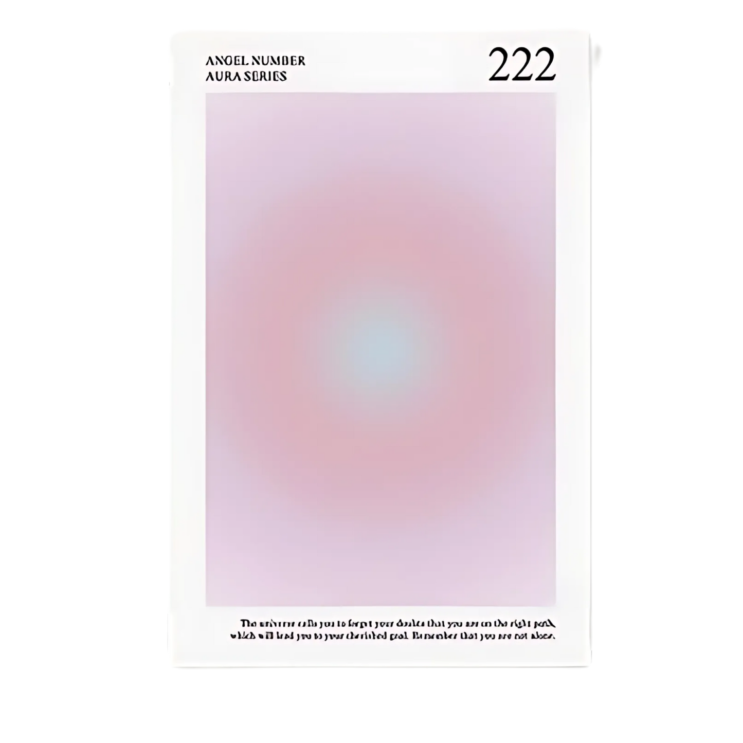 Positive Affirmation Aura Print